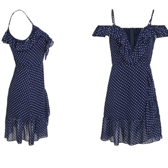 Polka-fits Mini Dress - Picture 2 of 3